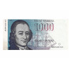 1000 finnish mark bill - edible cake topper