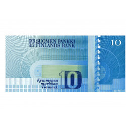 10 finnish mark bill - from behind - edible cake topper