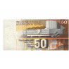 50 finnish mark bill - from behind - edible cake topper