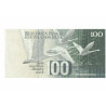 100 finnish mark bill - from behind - edible cake topper