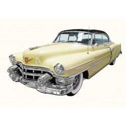 Cadillac Convertible Coupe - Edible cake topper