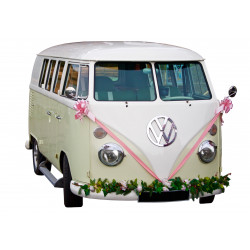 Volkswagen decorated Kleinbus - Edible cake topper