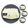 Treasure map - edible cake topper