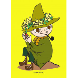 The Moomins - Snufkin with an apple - edible cake topper