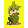 The Moomins - Snufkin with an apple - edible cake topper