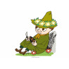 The Moomins - Snufkin whittles - edible cake topper