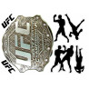 UFC - Edible clip art topper