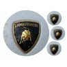 Lamborghini Logo - Edible cake topper