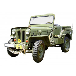 Willys Jeep - Syötävä kakkukuva kakkuun