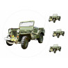 Willys Jeep - Edible cake topper