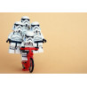 Lego - Stormtrooperit pyörällä - Syötävä kakkukuva kakkuun