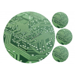 Circuit board - Edible cake topper