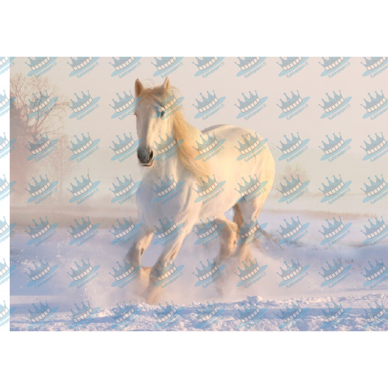 Galloping horse - Edible cake topper