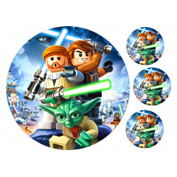 Lego Star Wars  - Edible cake topper