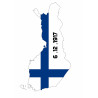 Independence Day - Suomi Finland - edible cake topper