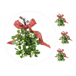 Mistletoe - edible cake topper