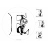 The Moomins - Letter E - edible cake topper