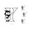 The Moomins - Letter Y - edible cake topper