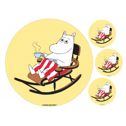 The Moomins - Moominmamma relaxing - edible cake topper