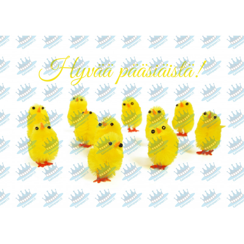 Easter - Easter chicks - edible cake topper