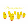 Easter - Easter chicks - edible cake topper