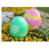 Easter - Huge easter eggs - edible cake topper