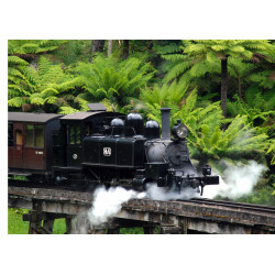 Steam locomotive - Edible cake topper