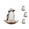 Bird Kookaburra - Edible cake topper