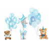 Teddy Balloons - Edible cake topper