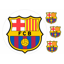  FC Barcelona - edible cake topper