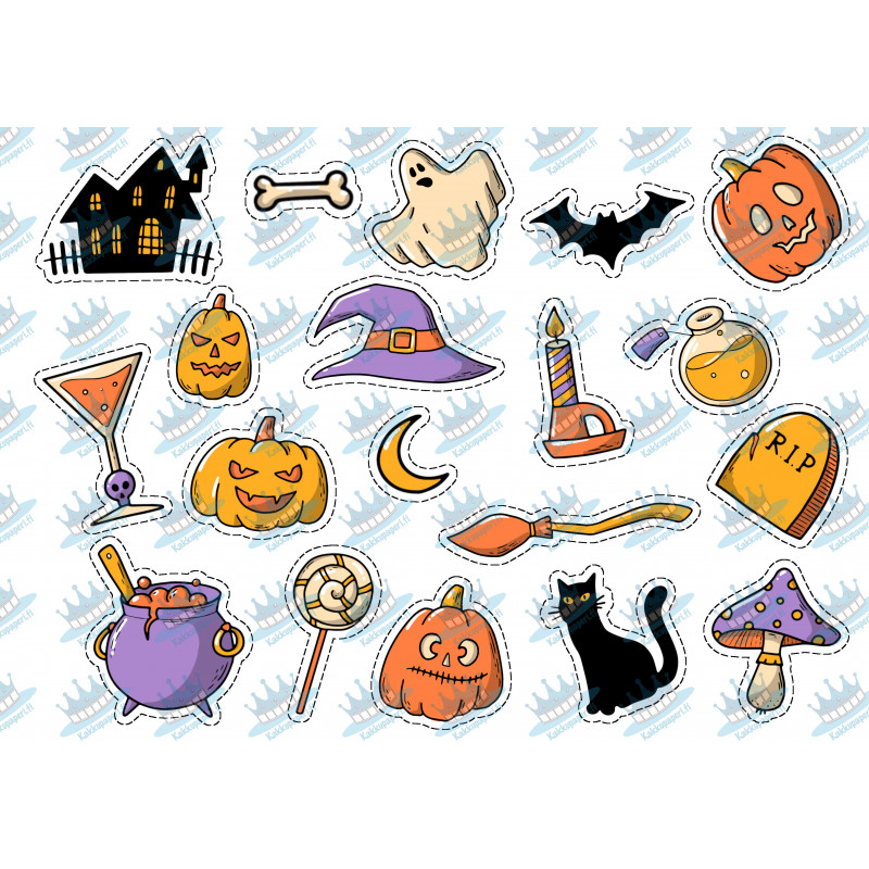 Halloween is coming - Edible cutouts