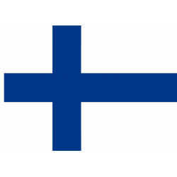 Independence Day - Flag of Finland  - edible cake topper