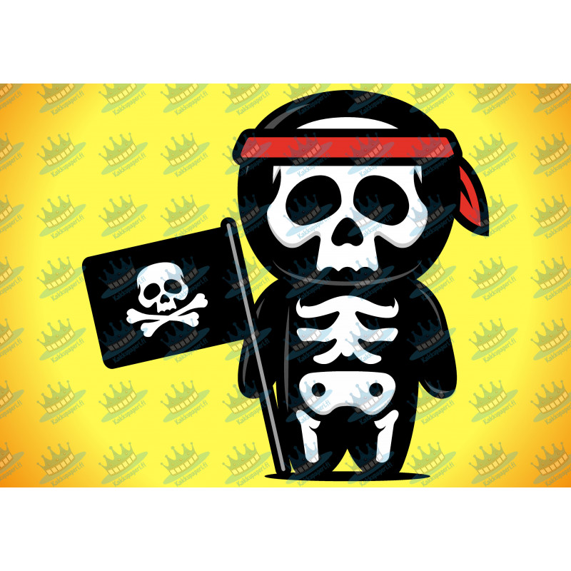 Skeleton Flag Pirate Jolly Roger