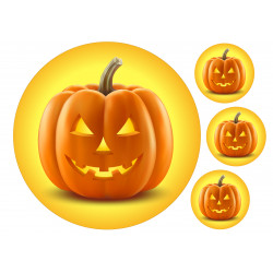 Pumpkin Digital - Edible cake topper