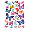 Edible cake decoration - Butterfly Collection - cake decoration