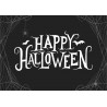 Happy Halloween Cobweb text