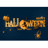 Happy Halloween Full Moon text