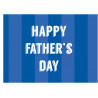 Happy Father's Day Blue Text- edible cake topper