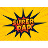 Super Dad 2 - edible cake topper