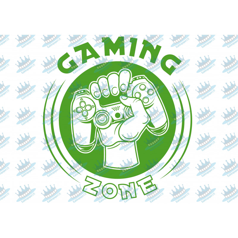 Gaming zone - Edible cake topper