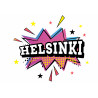 Helsinki Pop Art - edible cake topper