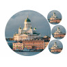 Helsinki Cathedral - edible cake topper