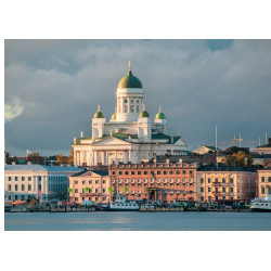 Helsinki Cathedral - edible cake topper