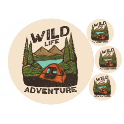 Wildlife Adventure - edible cake topper