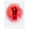 Blurred by love - Edible cake topper