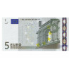 Edible cake topper  - Bank note 5 EUR - edible cake topper