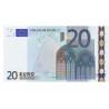 Edible cake topper  - Bank note 20 EUR - edible cake topper