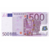 Edible cake topper  - Bank note 500 EUR - edible cake topper