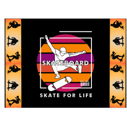 Skilled skater - edible cake topper