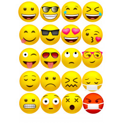 Emoticons - Syötävä muffinssikuva